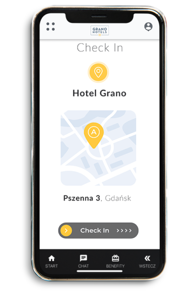 Hotel Grano aplikacja Wirtualna Recepcja